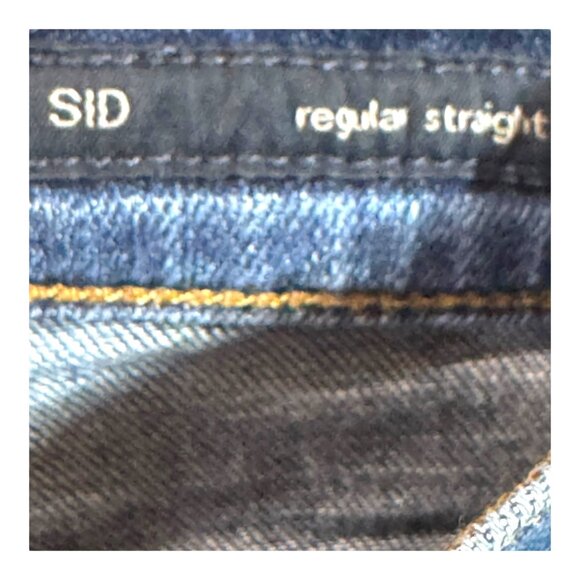 Citizens Of Humanity Jeans Mens 34 Blue Dark Wash Perfect WHISKERED Made in USA - Picture 4 of 8